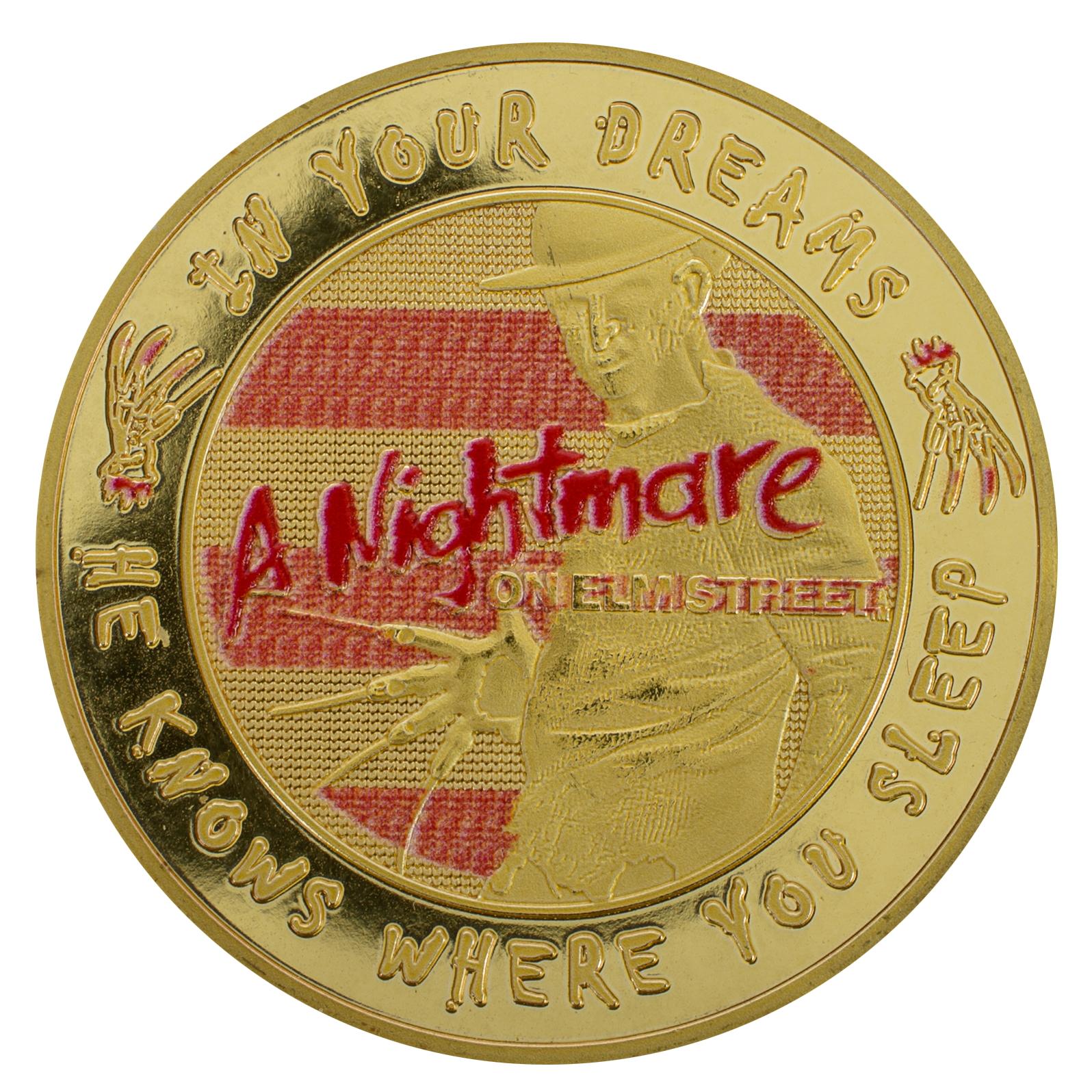 Nightmare on Elm Street coin Nightmare on Elm Street coin