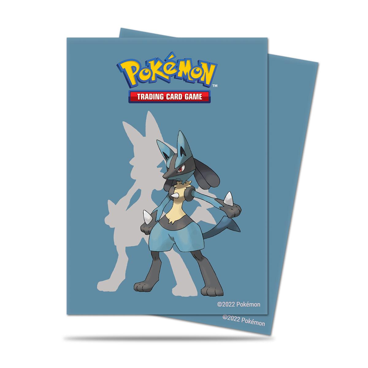 Ultra Pro - Pokemon: Lucario 65ct Deck Protector Sleeves 