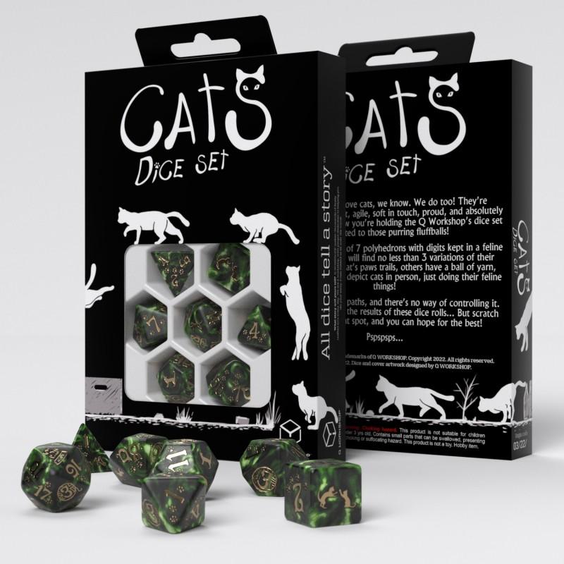 Cats Dice Set: Pixel Cats Dice Set: Pixel