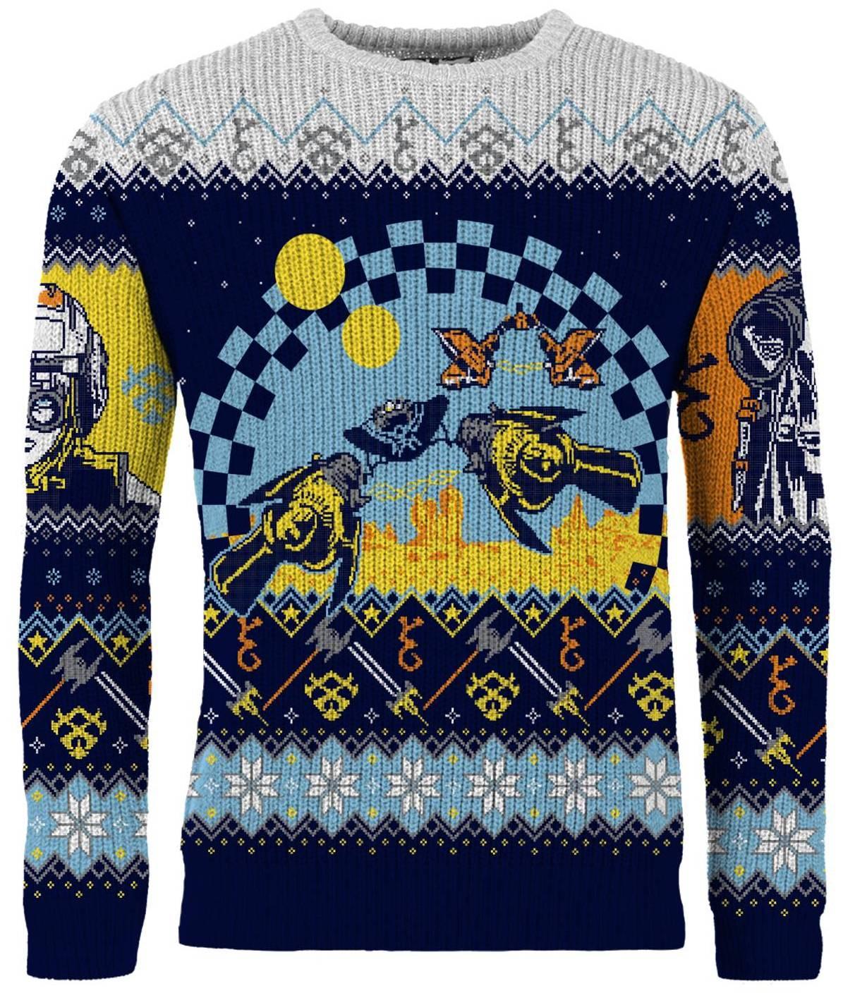 Star Wars Pod Racer Christmas Jumper - Größe: L Star Wars Pod Racer Christmas Jumper - Größe: L