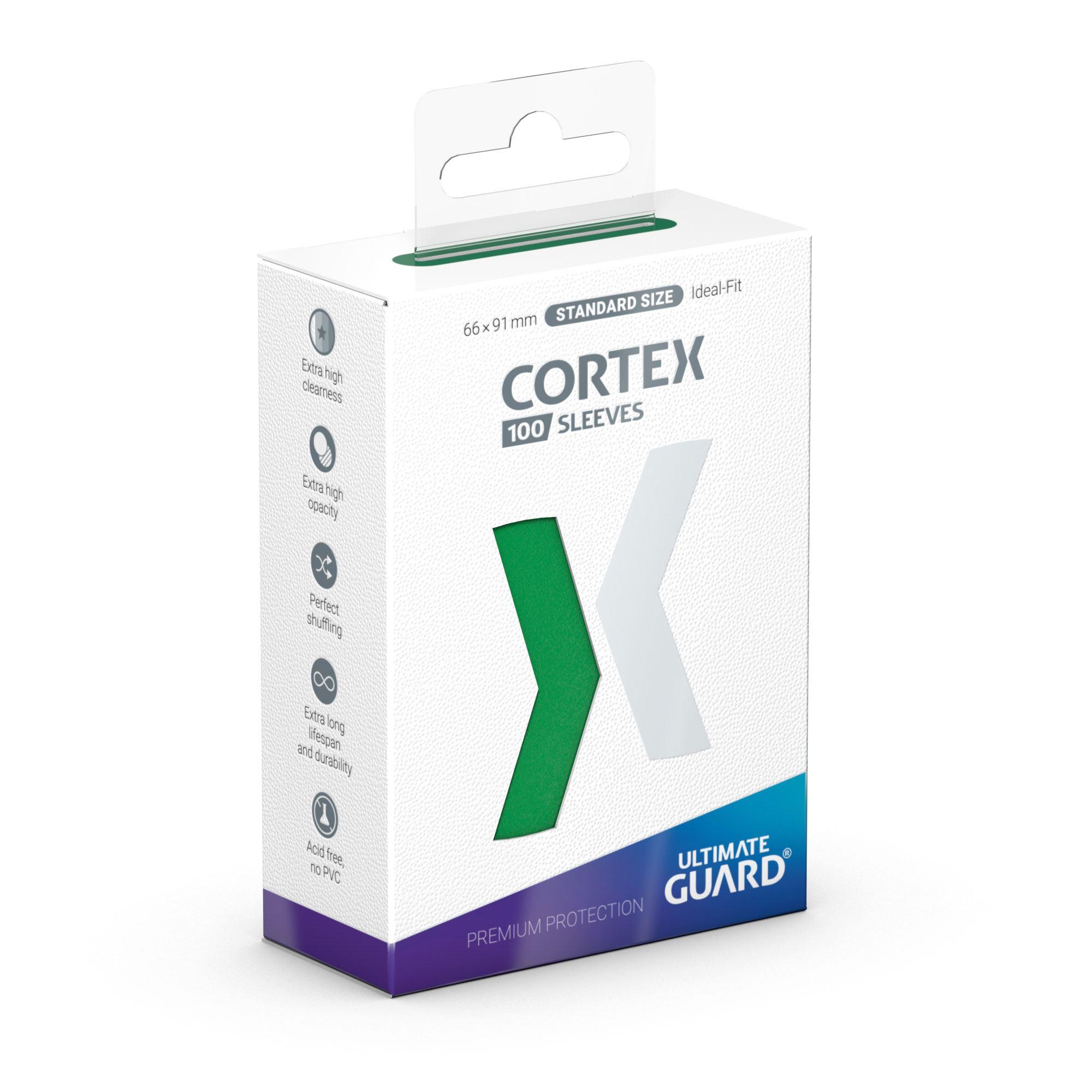 Ultimate Guard Cortex Sleeves (100) Standard Size Green Ultimate Guard Cortex Sleeves (100) Standard Size Green