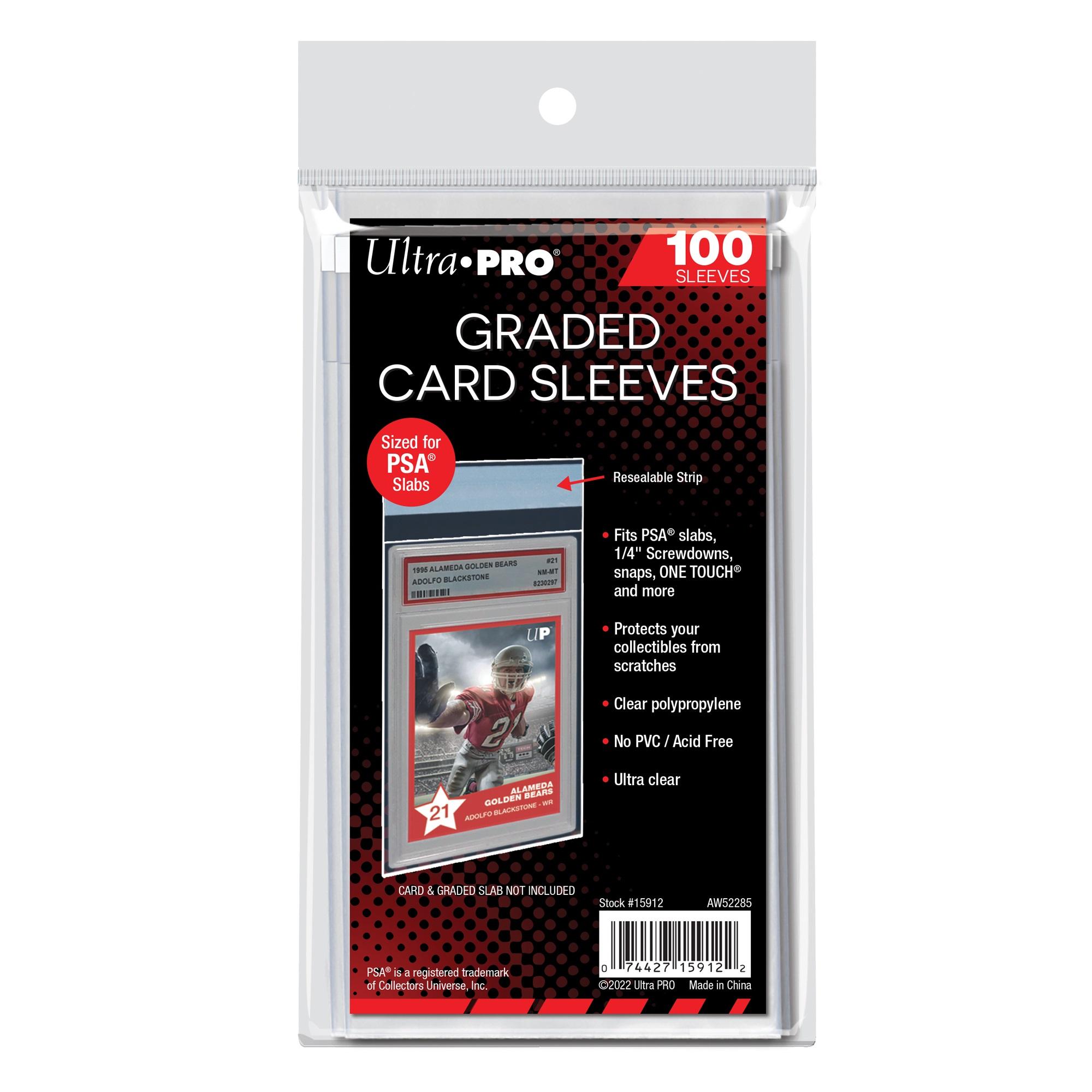 Ultra Pro - Graded Card Sleeves Resealable for PSA Ultra Pro - Graded Card Sleeves Resealable for PSA