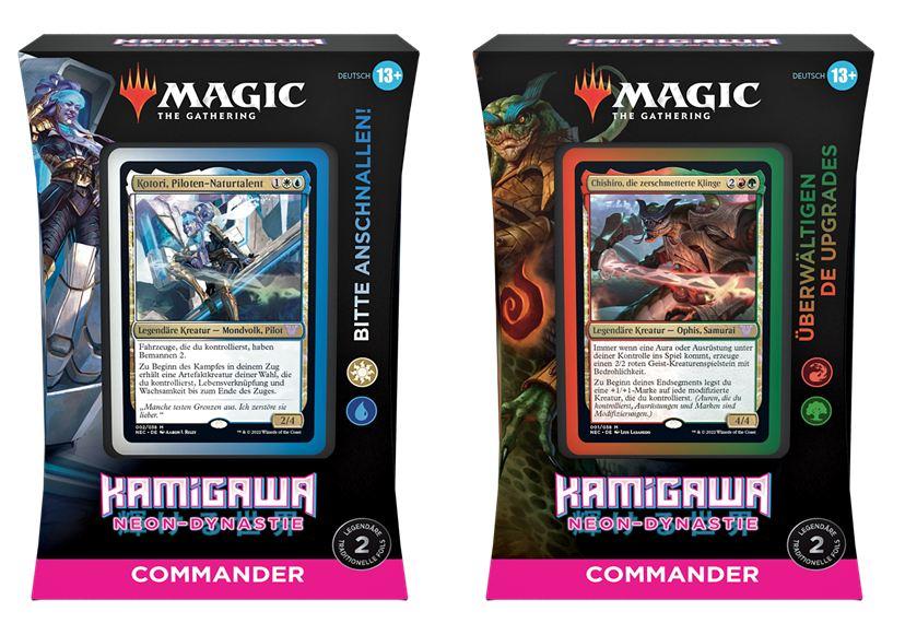 Kamigawa: Neon-Dynastie Commander Deck Display (4 Decks) DE