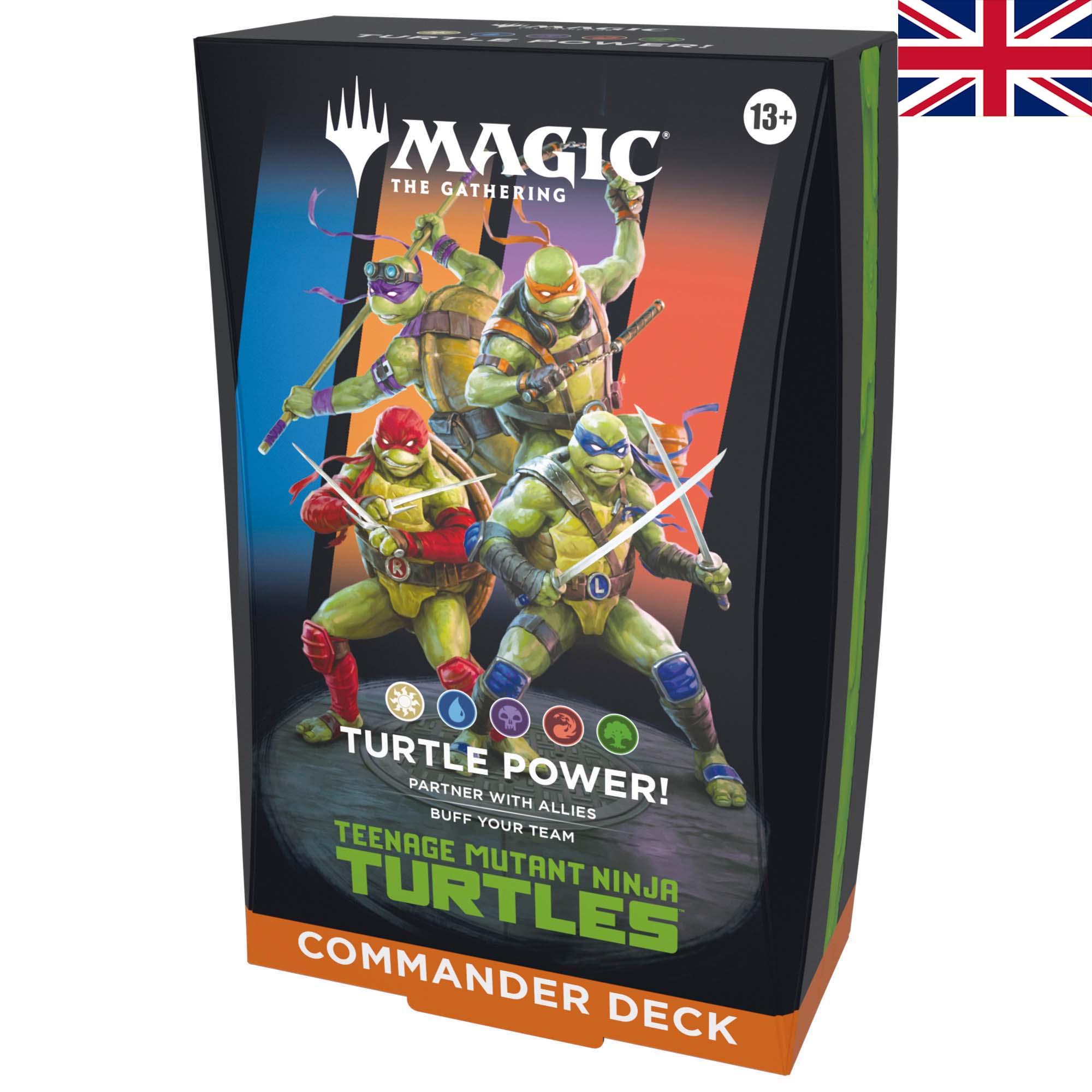 MTG - Teenage Mutant Ninja Turtles: Commander Deck Display (4) EN MTG - Teenage Mutant Ninja Turtles: Commander Deck Display (4) EN