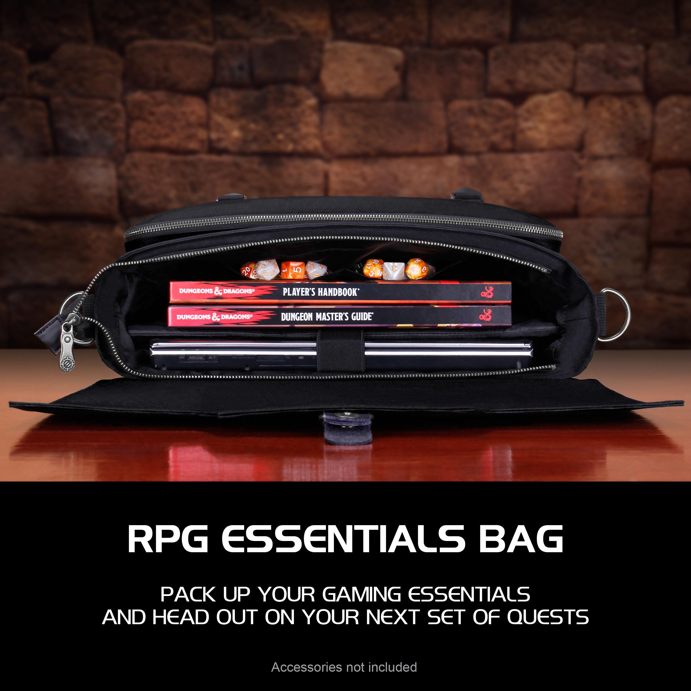 ENHANCE Collector's Edition RPG Player's Essentials DnD Bag - Dragon Black