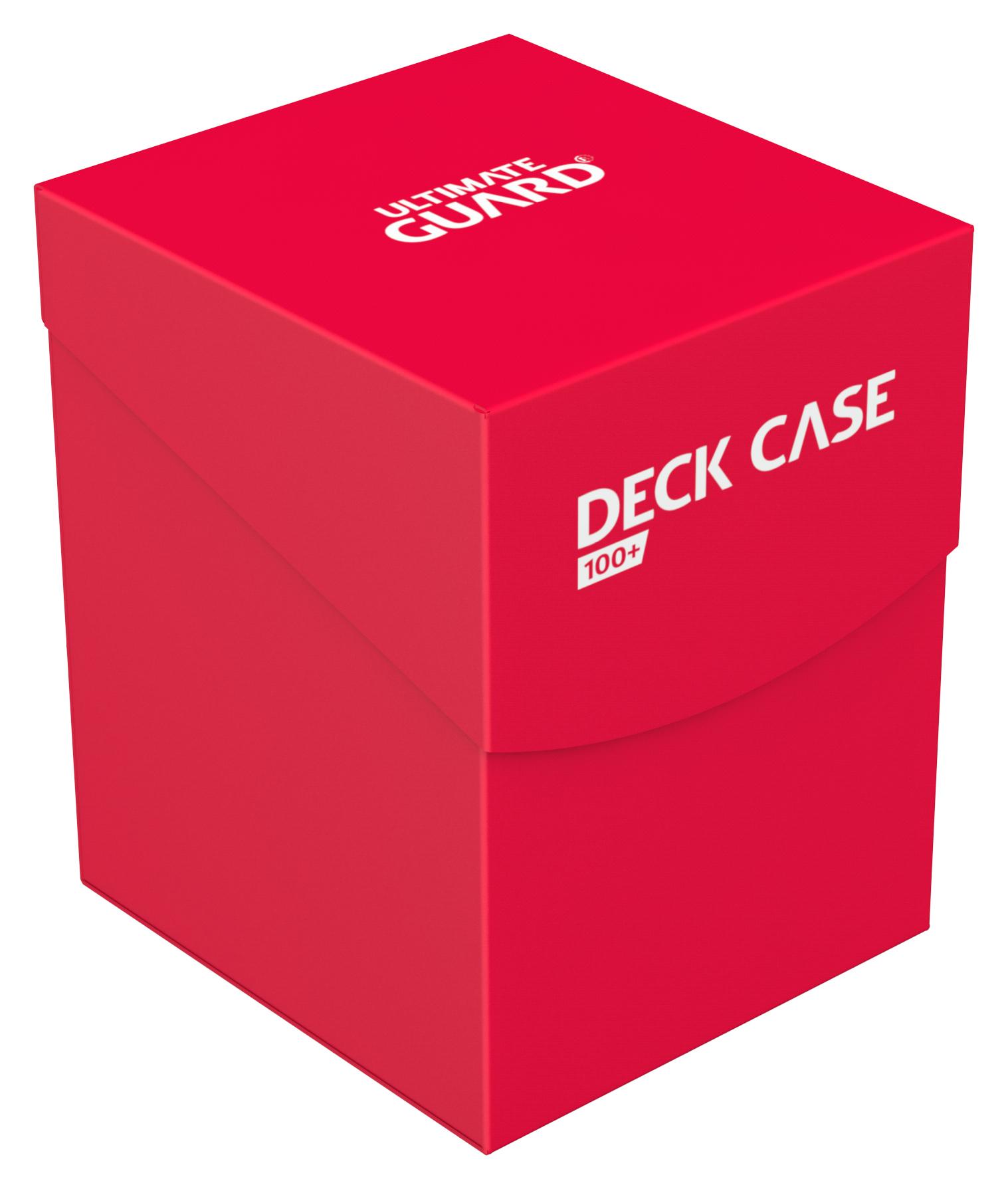 Deck Case 100+ Standard Size Red Deck Case 100+ Standard Size Red