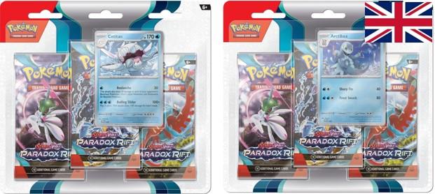 Pok&eacute;mon Scarlet & Violet 04 Paradox Rift 3-Booster Blister Set (2) EN