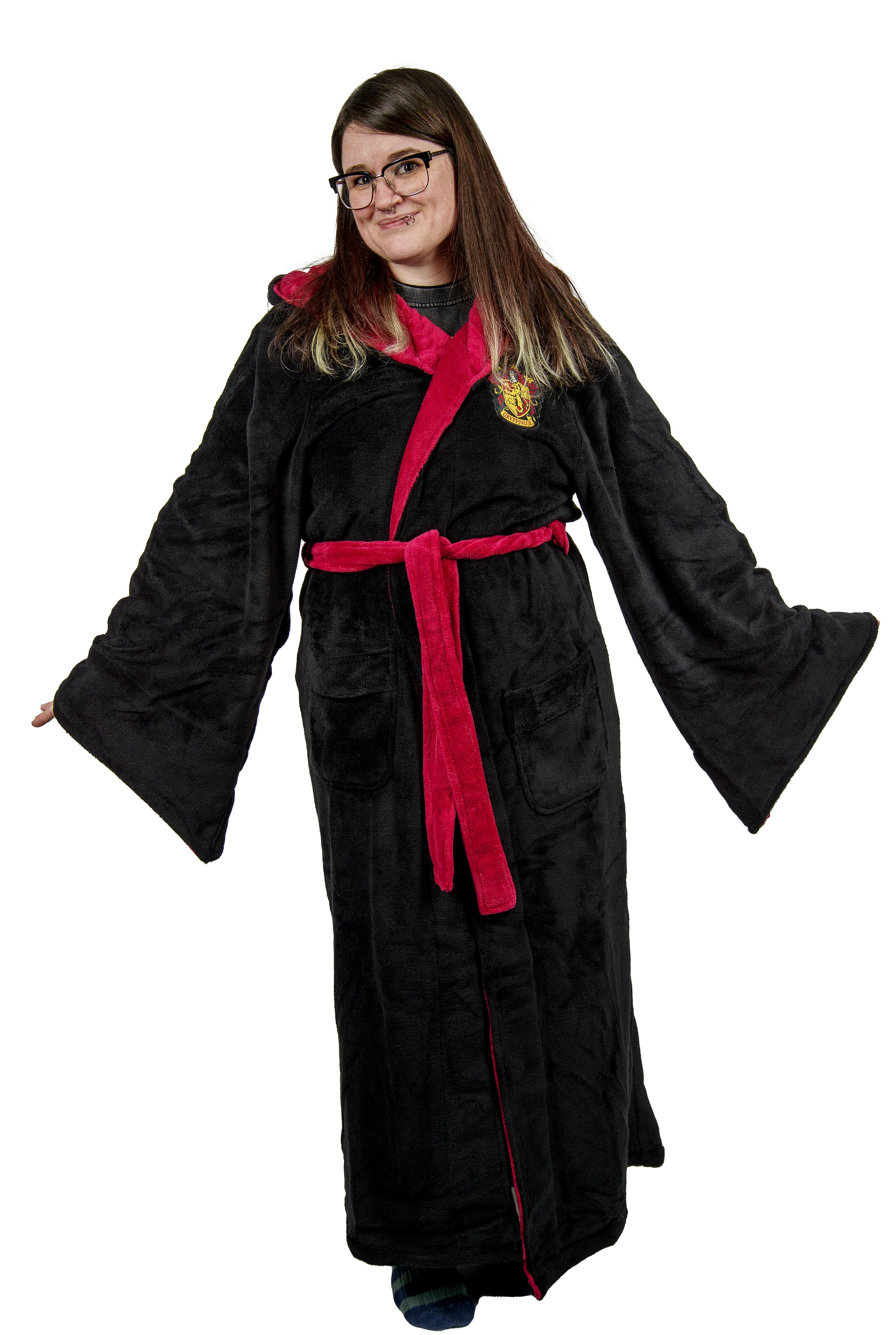 Harry Potter Gryffindor Ladies Fleece Hooded Robe