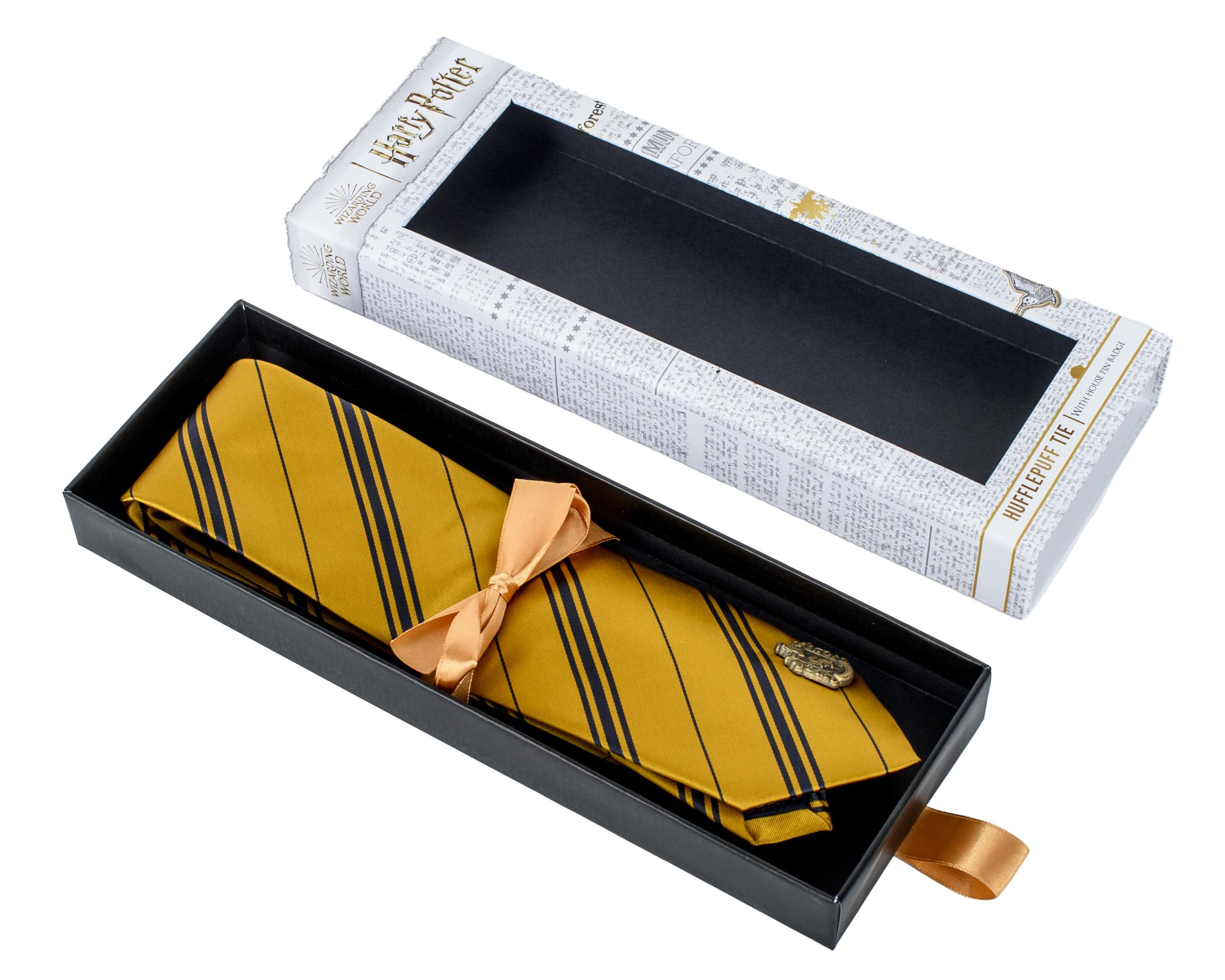 Harry Potter Hufflepuff Tie in Gift Box