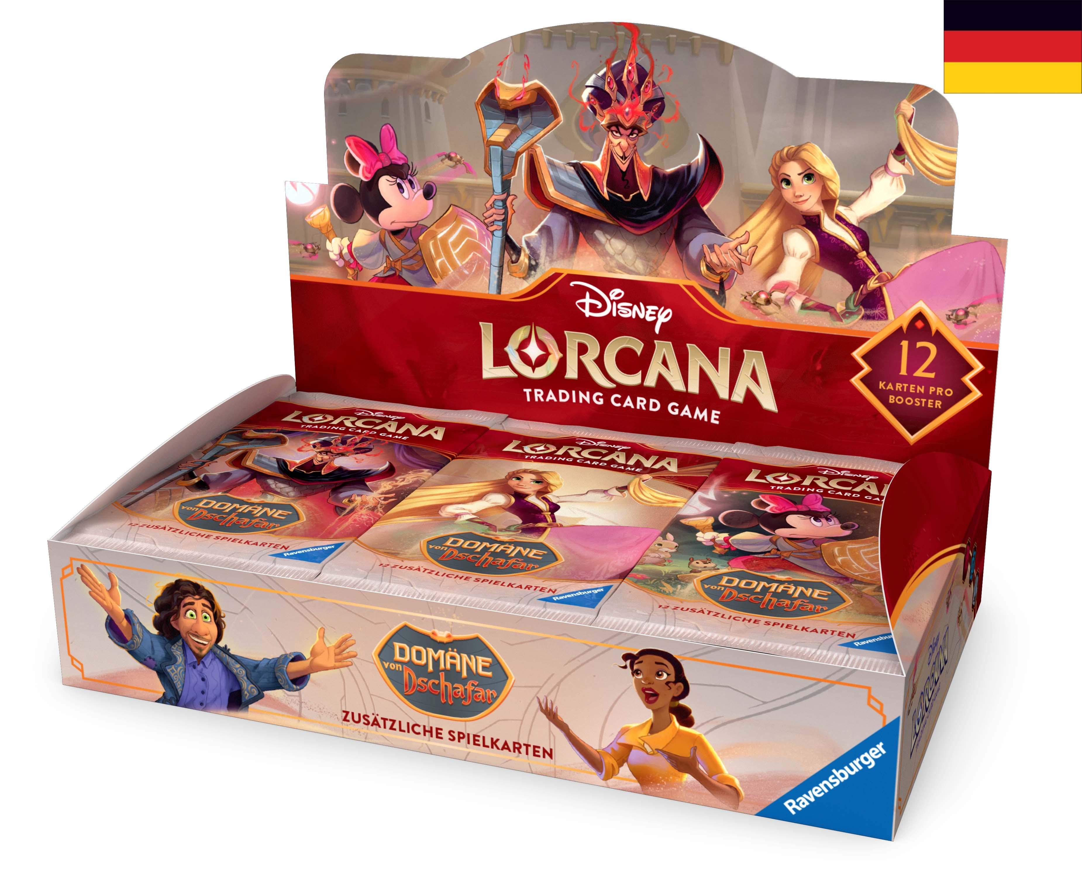 Disney Lorcana - Domäne von Dschafar: Booster Display (24) DE
