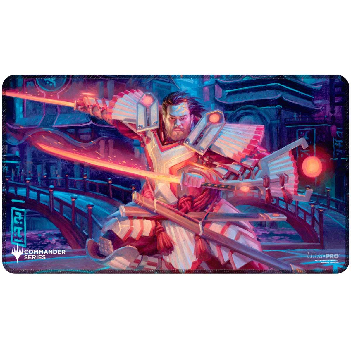 Ultra Pro - Magic The Gathering Commander Series 5 - Fan Voted - Isshin Two Heavens as One Stitched Edge Playmat Ultra Pro - Magic The Gathering Commander Series 5 - Fan Voted - Isshin Two Heavens as One Stitched Edge Playmat