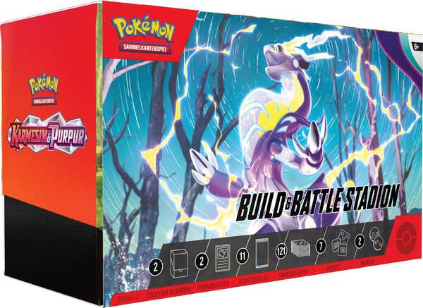 Pokémon KP01 Karmesin & Purpur Build & Battle Stadium DE