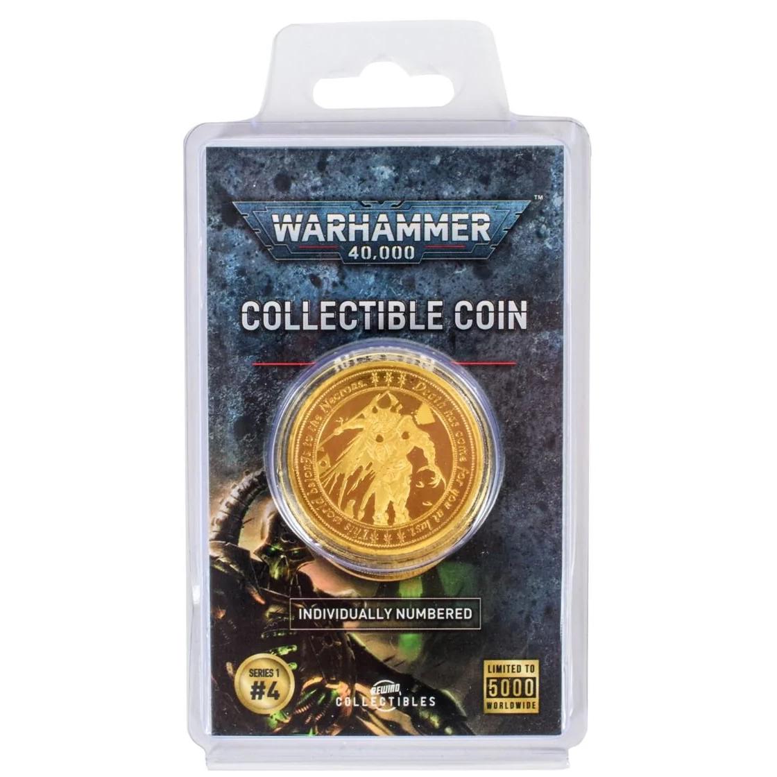 Warhammer 40000 Necron Collectible Coin
