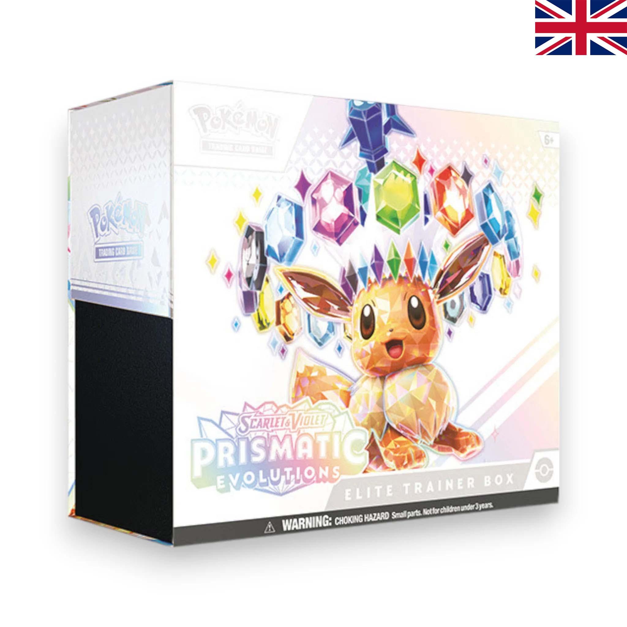 Pokémon Scarlet & Violet 08.5 Prismatic Evolutions Elite Trainer Box EN