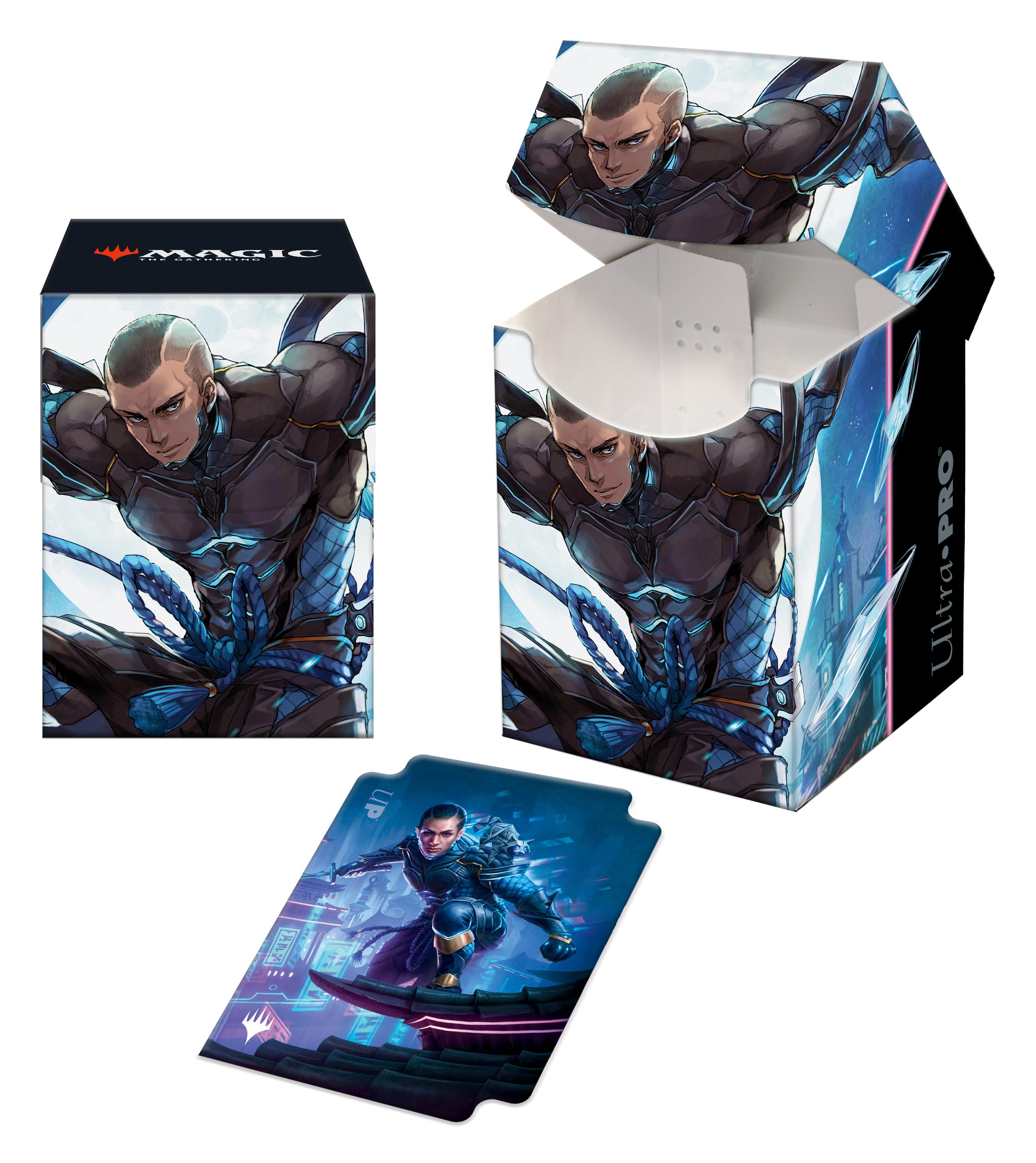 UP - 100+ Deck Box for Magic: The Gathering - Kamigawa Neon Dynasty Kaito Shizuki