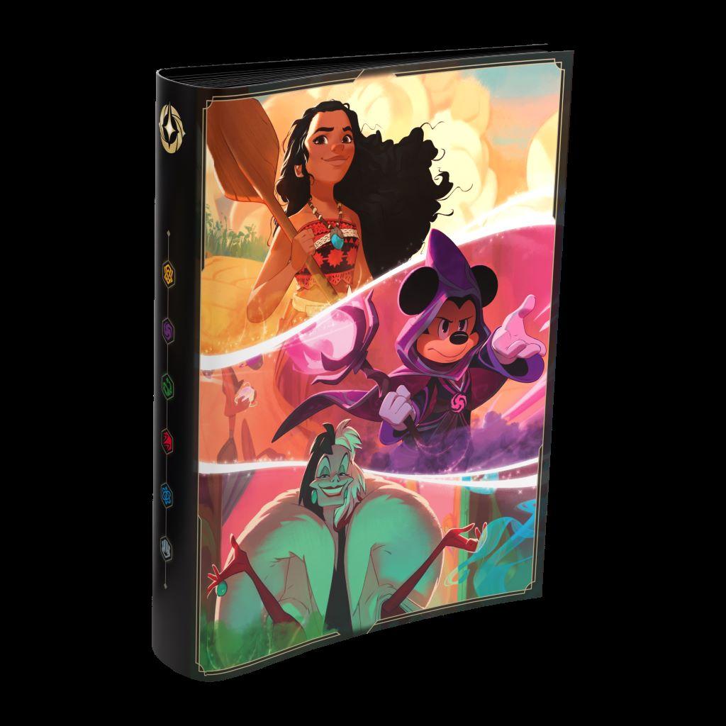 Disney Lorcana - Sammelmappe Micky, Vaiana, Cruella De Vil Disney Lorcana - Sammelmappe Micky, Vaiana, Cruella De Vil