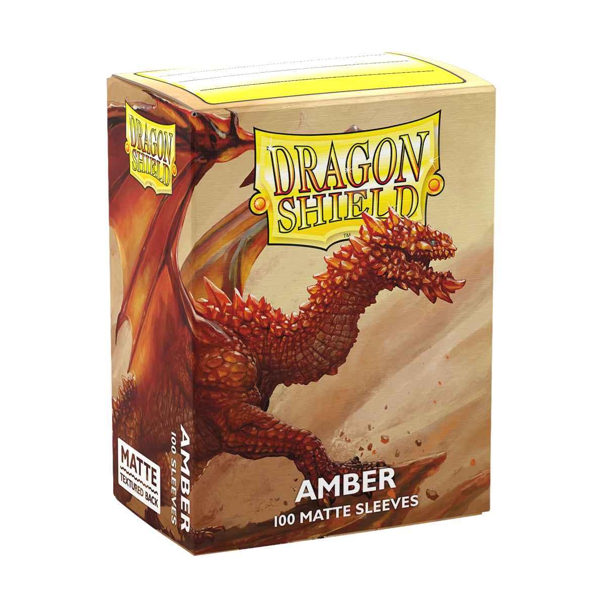 Dragon Shield: Matte - Amber (100)