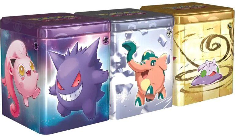 Pok&eacute;mon TCG: March Stacking Tins Display (6) EN