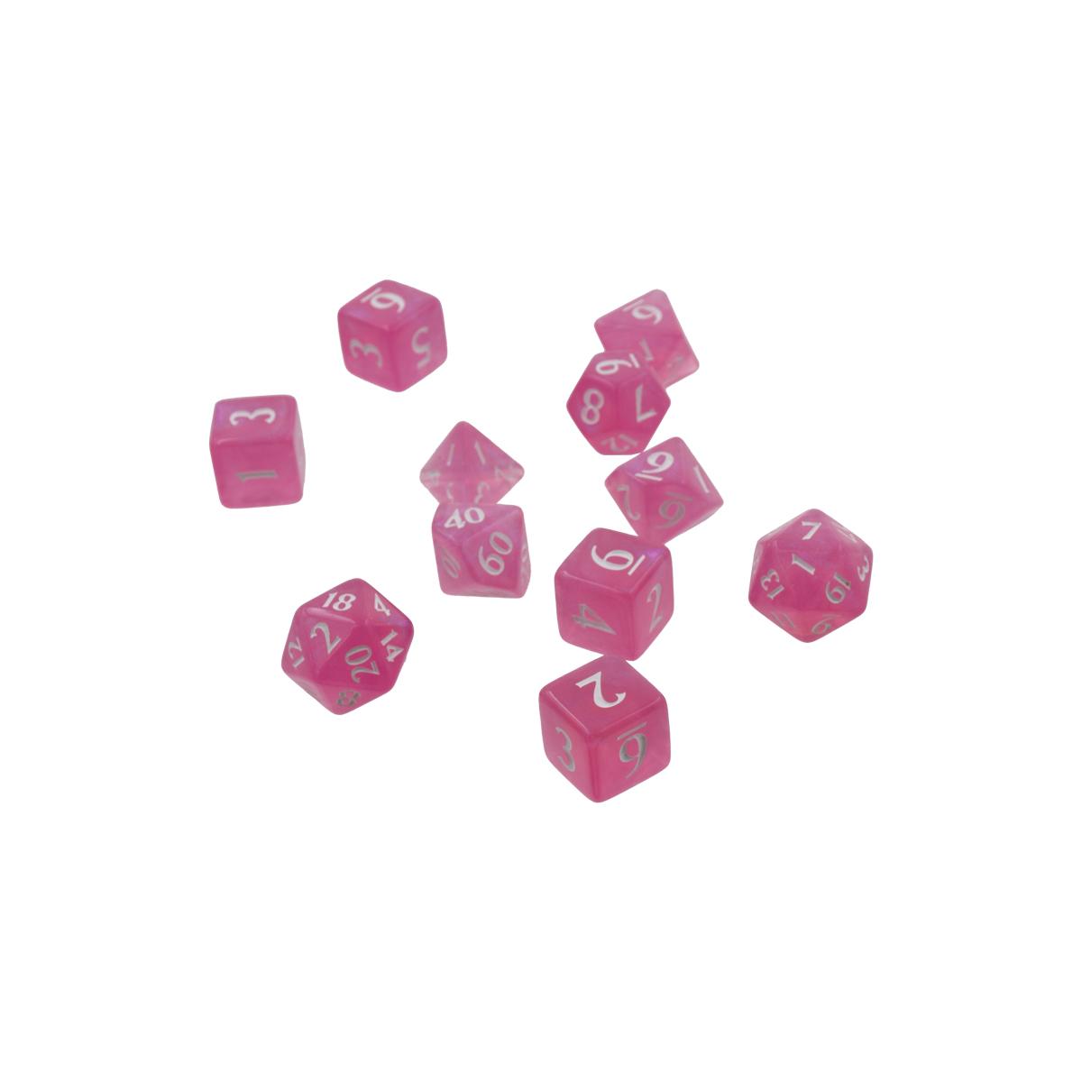 UP - Eclipse 11 Dice Set - Hot Pink UP - Eclipse 11 Dice Set - Hot Pink