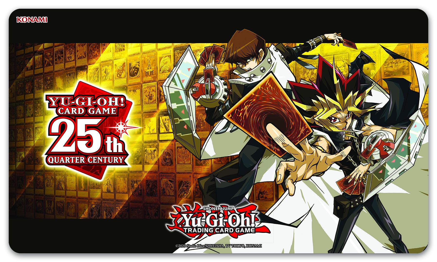 Yu-Gi-Oh! Zubehör - Yugi & Kaiba Quarter Century Game Mat Yu-Gi-Oh! Zubehör - Yugi & Kaiba Quarter Century Game Mat