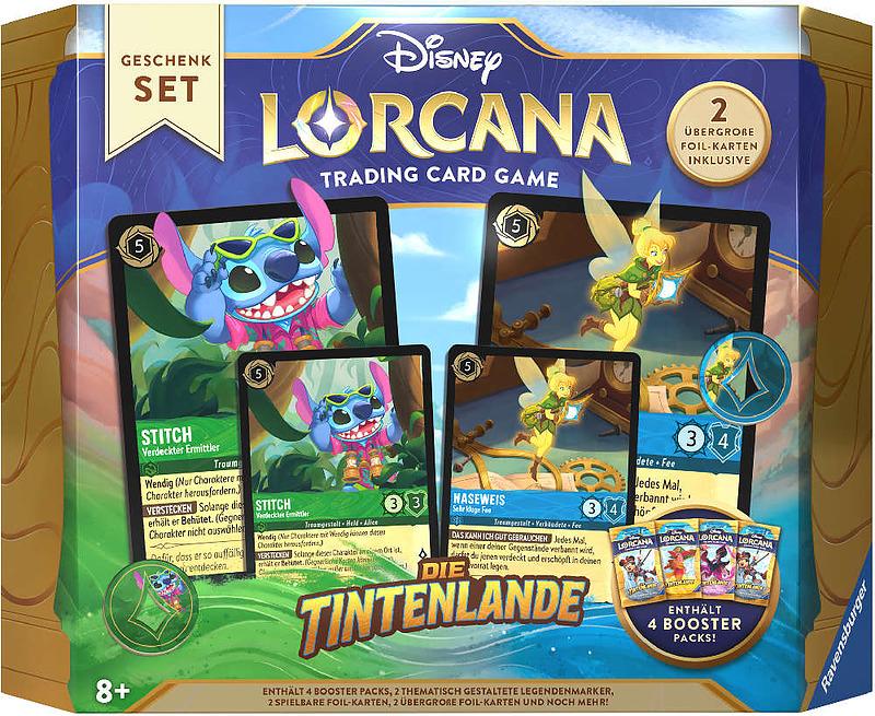 Disney Lorcana -  Die Tintenlande: Geschenk Set DE Disney Lorcana -  Die Tintenlande: Geschenk Set DE