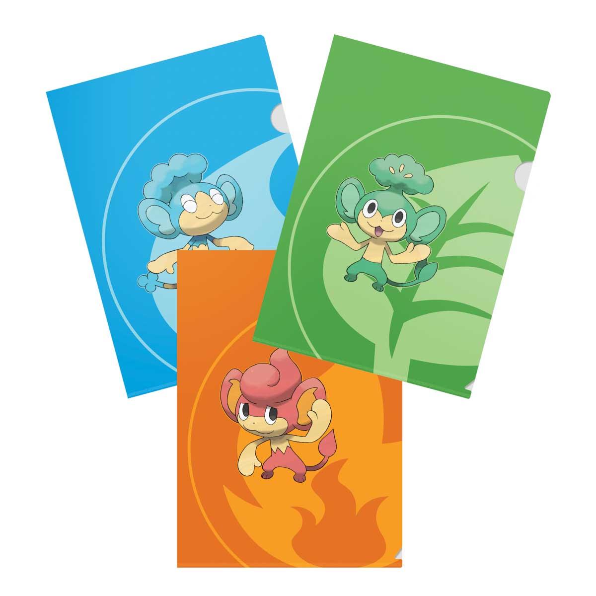 Ultra Pro - 3-Pack Tournament Folios featuring Pansear, Pansage, and Panpour