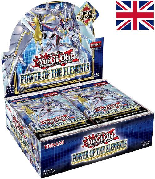 Yu-Gi-Oh! TCG Core Booster - Power of the Elements Display EN