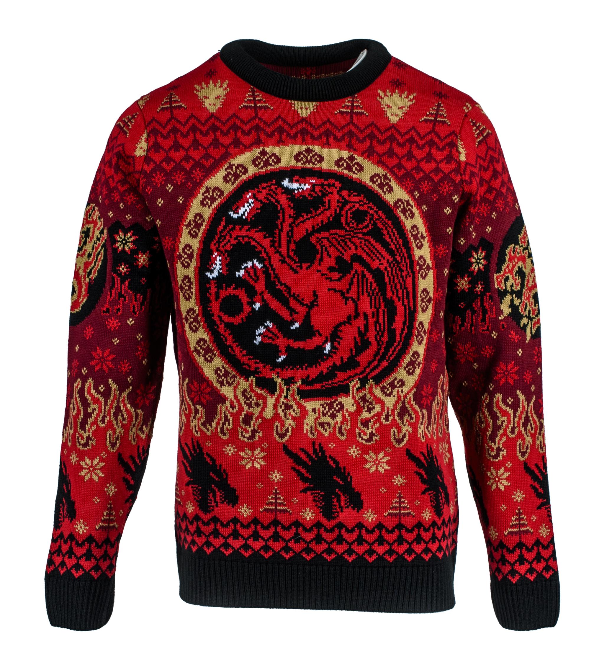 Game Of Thrones Christmas Jumper - Größe: XXXXL Game Of Thrones Christmas Jumper - Größe: XXXXL