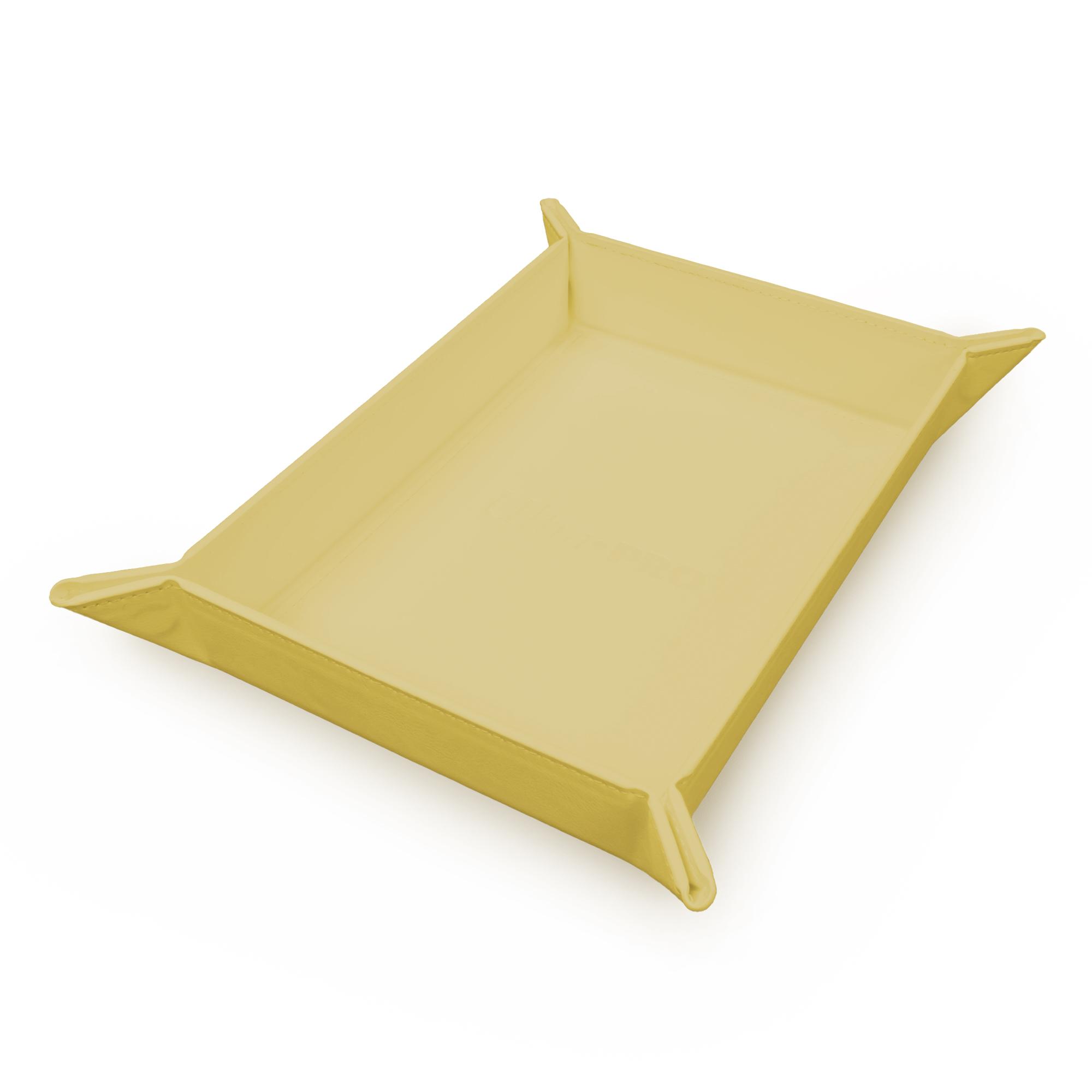 UP - Vivid Magnetic Foldable Dice Tray: Yellow