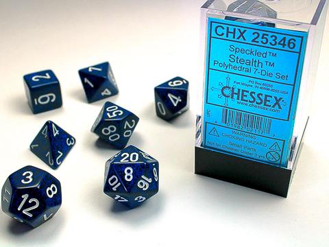 Chessex: Speckled Polyhedral Stealth Rollenspiel Set (7)