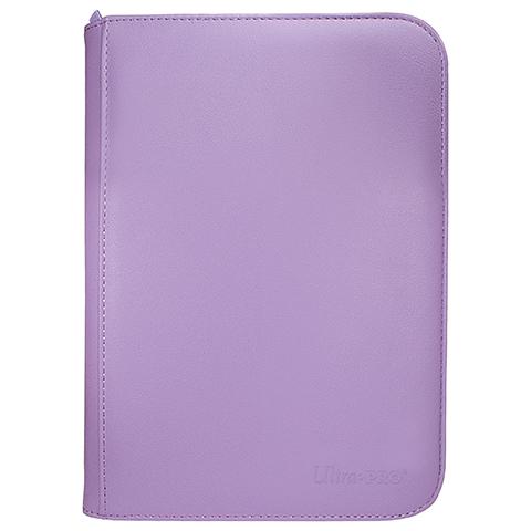 Ultra Pro - Vivid 4-Pocket Zippered PRO-Binder: Purple Ultra Pro - Vivid 4-Pocket Zippered PRO-Binder: Purple