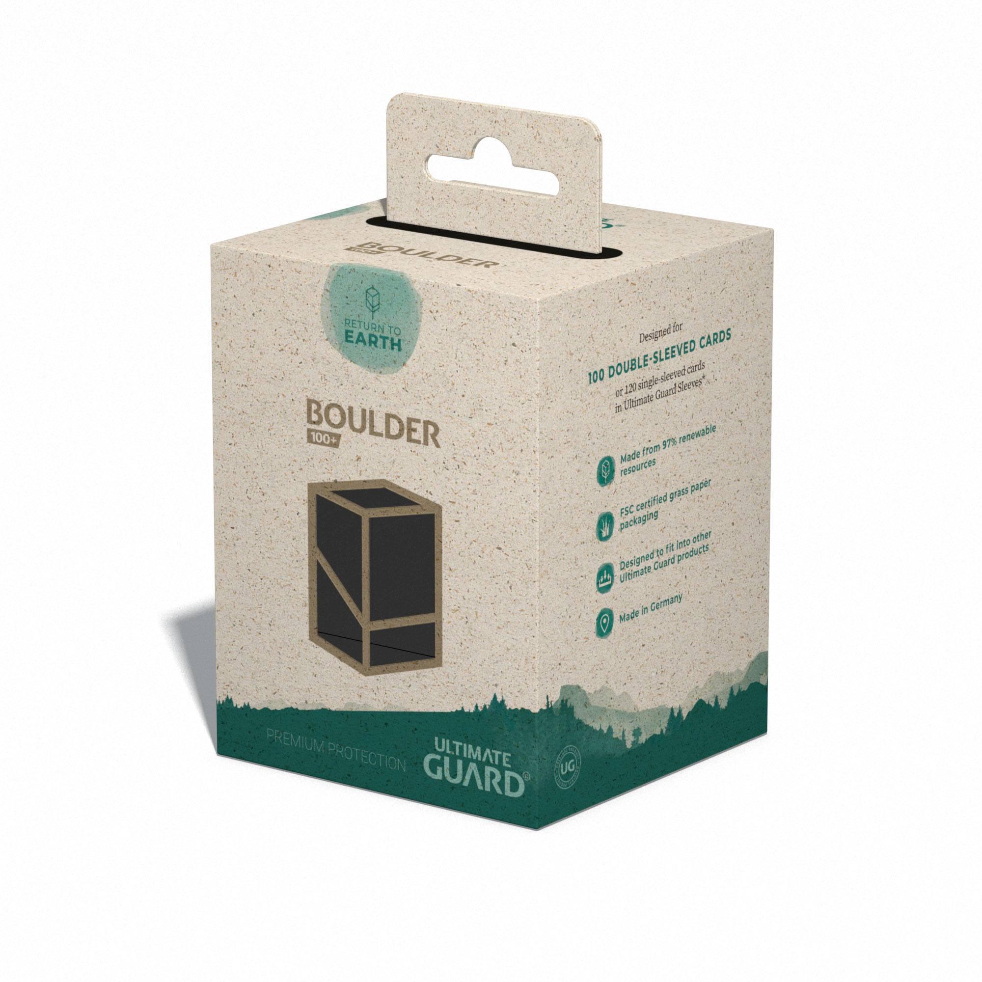 Ultimate Guard Return To Earth Boulder Deck Case 100+ Standard Size Schwarz Ultimate Guard Return To Earth Boulder Deck Case 100+ Standard Size Schwarz