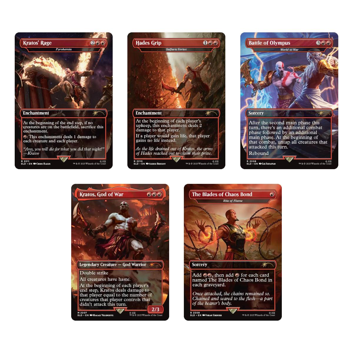 Magic: The Gathering - Secret Lair x God of War: Greek