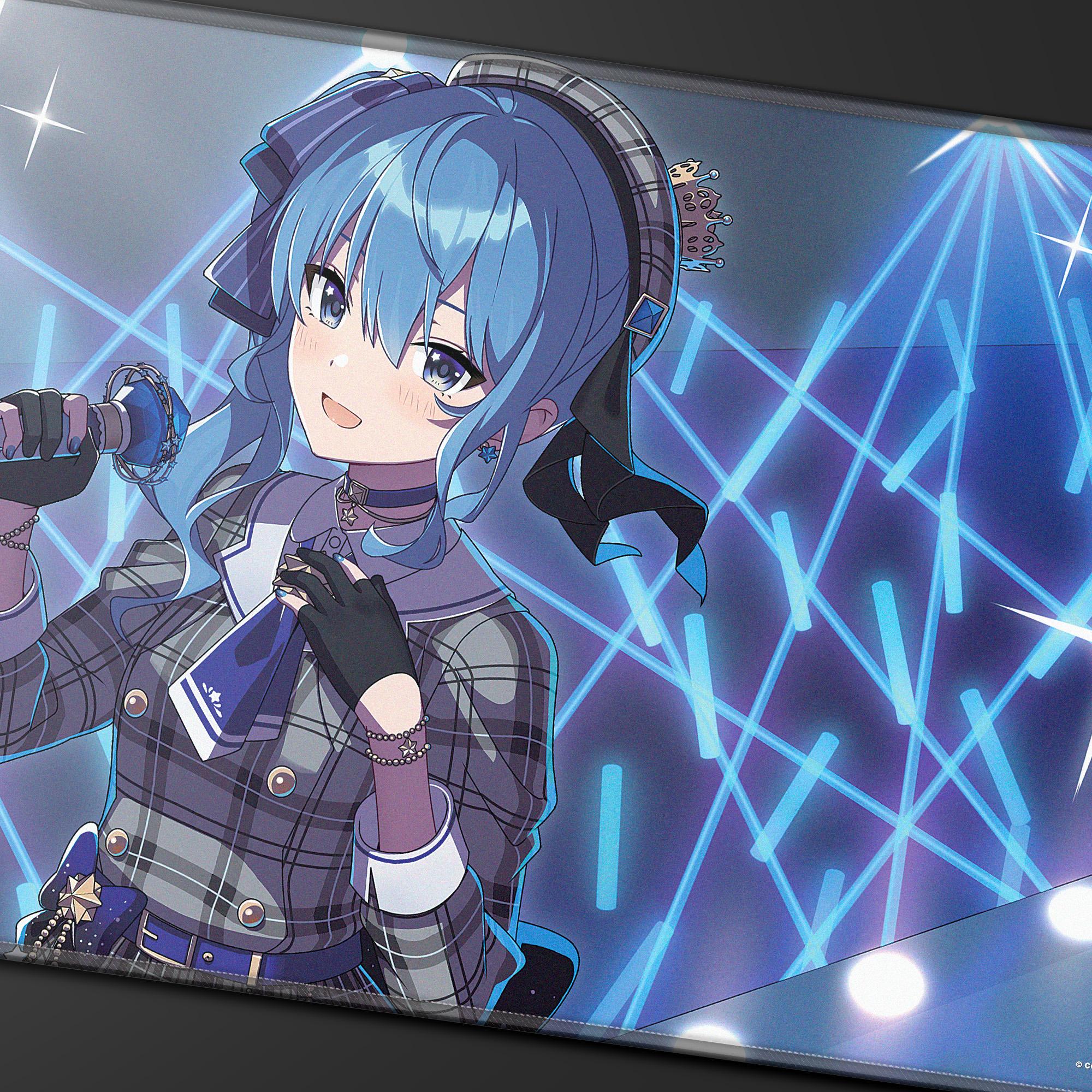 Ultra Pro - Hoshimachi Suisei Stitched Playmat for the hololive OFFICIAL CARD GAME