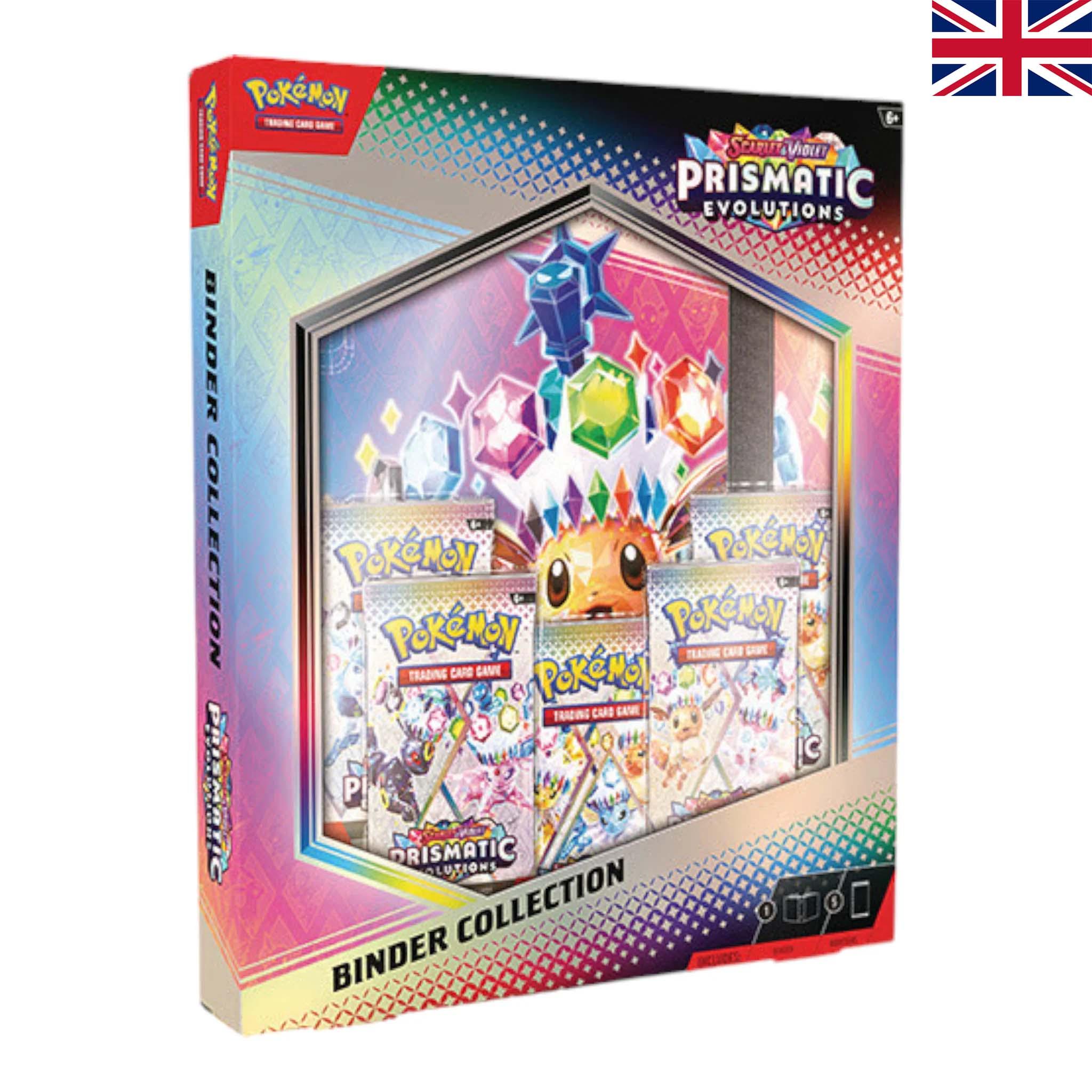 Pokémon Scarlet & Violet 08.5 Prismatic Evolutions Binder Collection EN