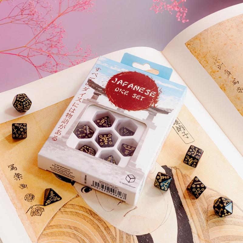 Japanese Dice Set - Deep Night Firefly Japanese Dice Set - Deep Night Firefly