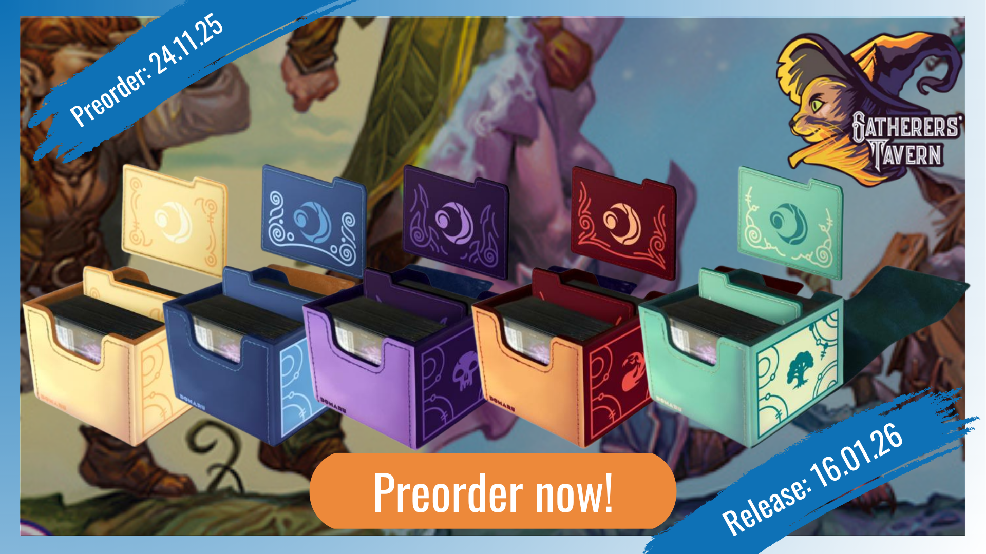 Magic-The-Gathering-MTG-Gatherers-Tavern-Domaru-Deckboxen-Lorwyns-Eclipse-Lorwyns-Finsternis-FUNtainment-B2B-Cube-Golem