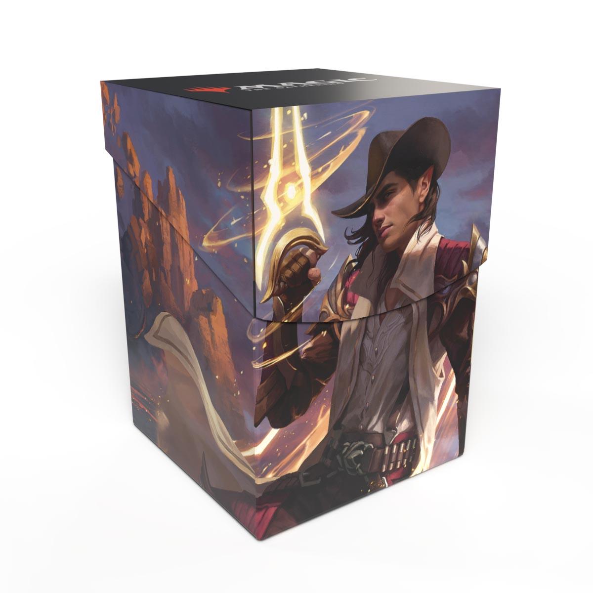 Ultra Pro - Outlaws of Thunder Junction 100+ Deck Box Key Art 3 for Magic: The Gathering Ultra Pro - Outlaws of Thunder Junction 100+ Deck Box Key Art 3 for Magic: The Gathering