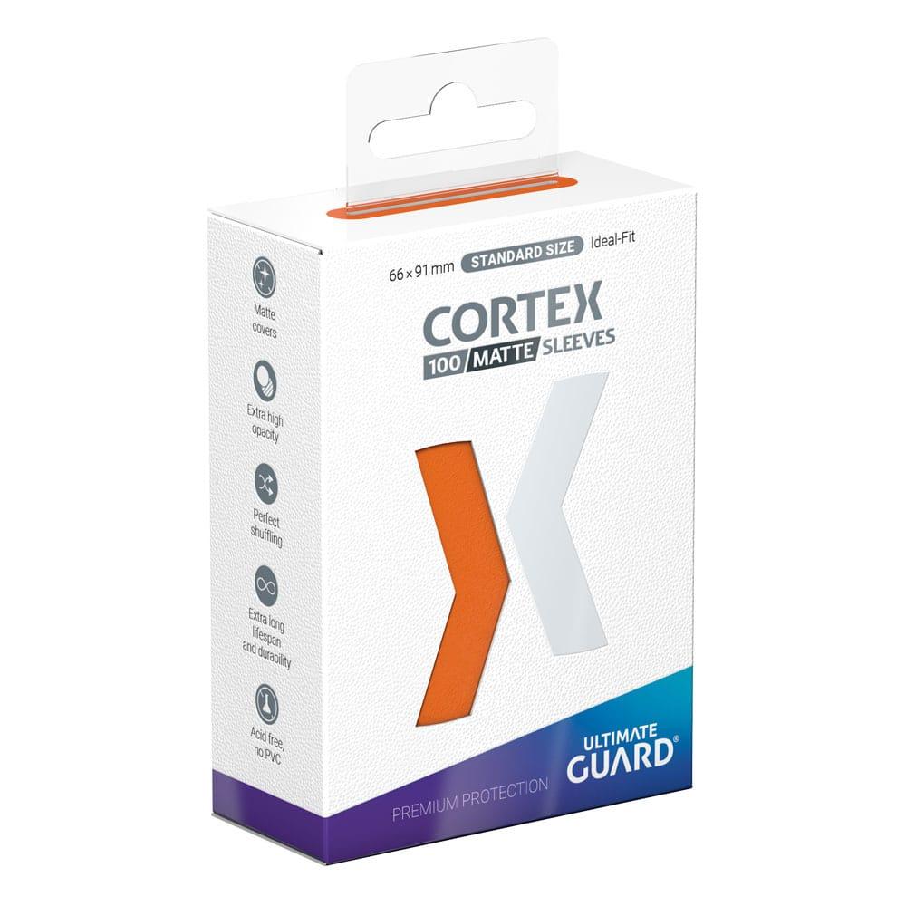 Ultimate Guard Cortex Sleeves (100) Standard Size Matte Orange Ultimate Guard Cortex Sleeves (100) Standard Size Matte Orange