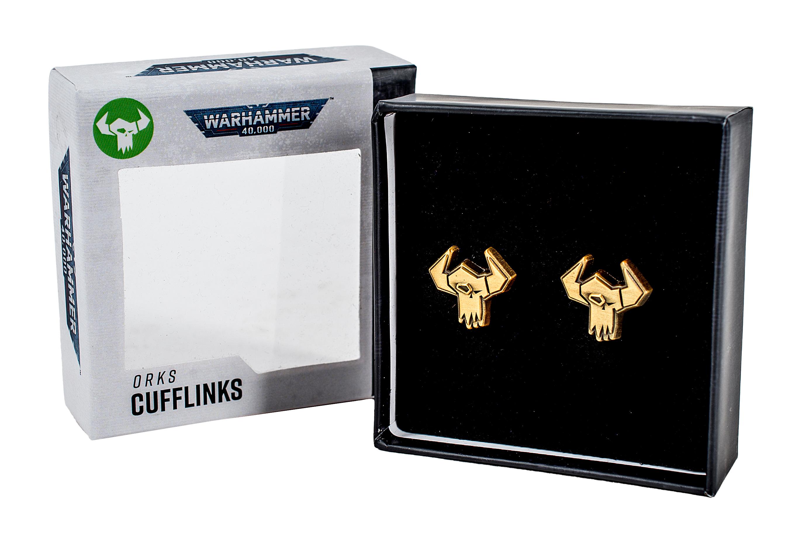 Warhammer 40000 Orks Cufflinks Warhammer 40000 Orks Cufflinks
