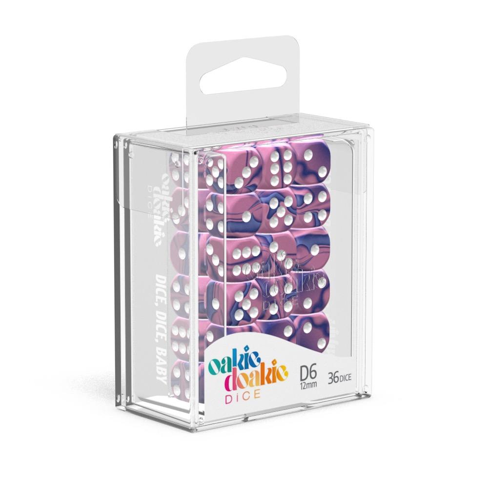 Oakie Doakie Dice W6 Würfel 12 mm Gemidice - Venus (36)