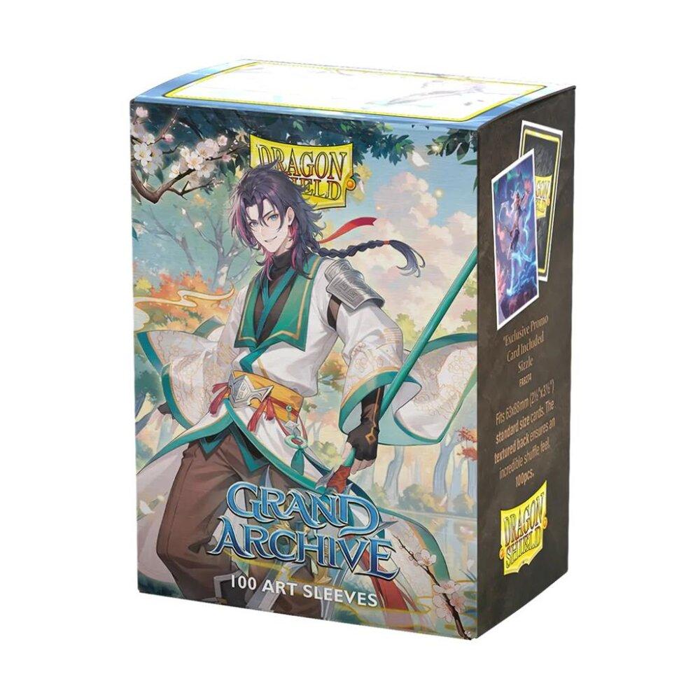 Grand Archive Matte Art Sleeves - Jin, Fate Defiant (100)
