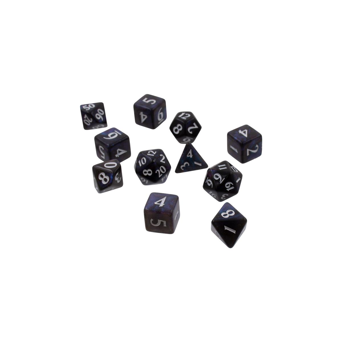 UP - Eclipse 11 Dice Set - Black