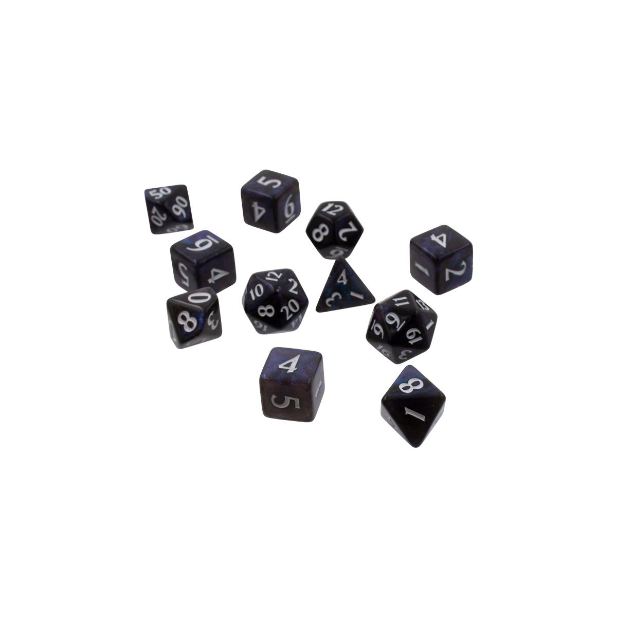UP - Eclipse 11 Dice Set - Black UP - Eclipse 11 Dice Set - Black