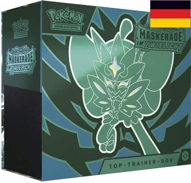 Pokémon Karmesin & Purpur 06 Maskerade im Zwielicht Top-Trainer Box DE