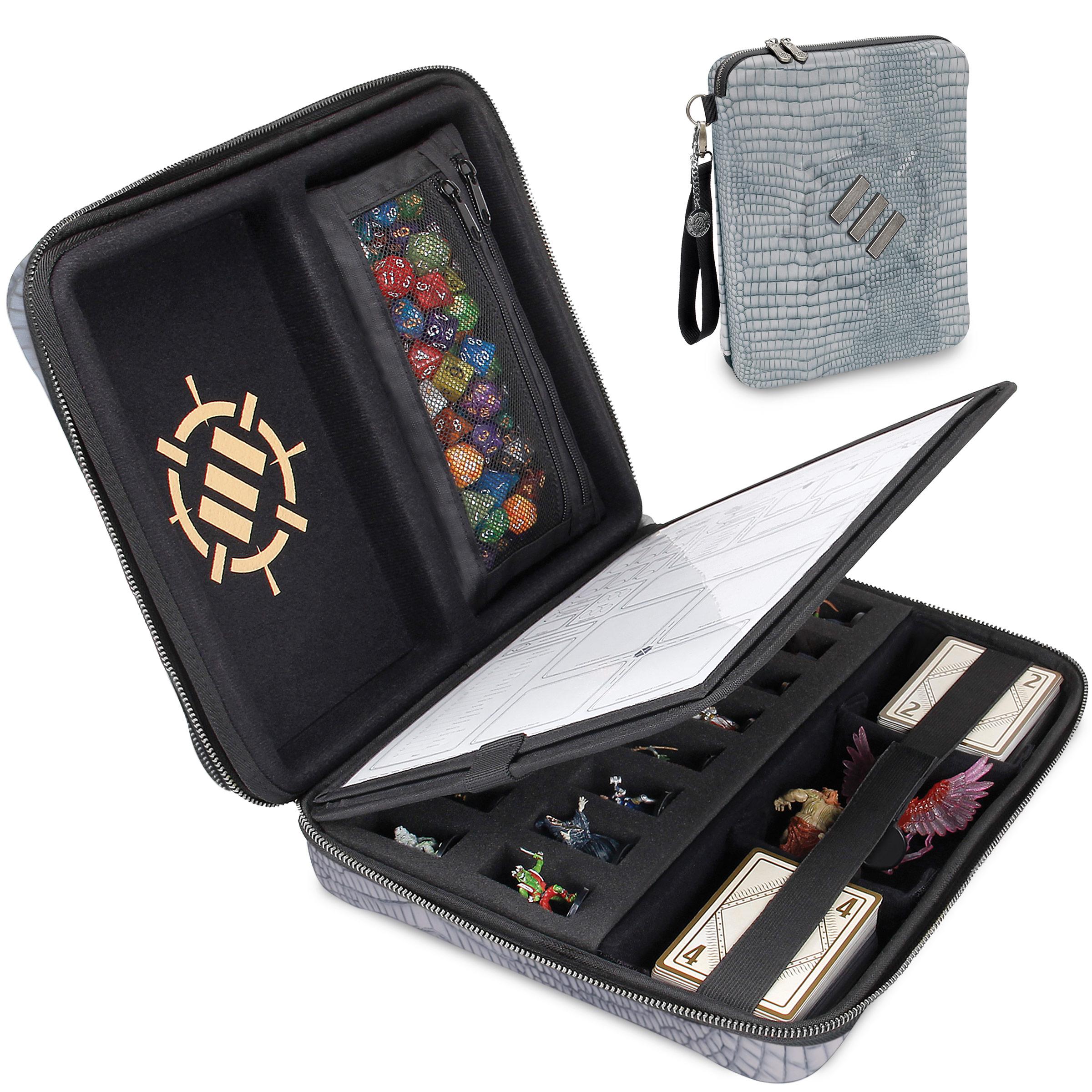 ENHANCE Collector's Edition RPG Organizer Case - Dragon Silver