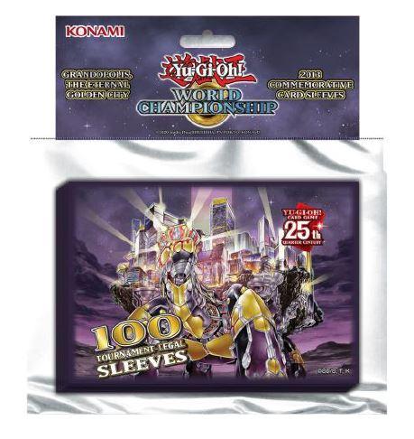 Yu-Gi-Oh! Zubehör - The Eternal Golden City Card Sleeves (100)