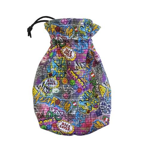 Full Art Dice Pouch: Graffiti Full Art Dice Pouch: Graffiti