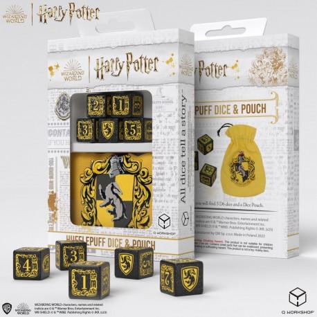 Harry Potter. Hufflepuff Dice & Pouch Harry Potter. Hufflepuff Dice & Pouch