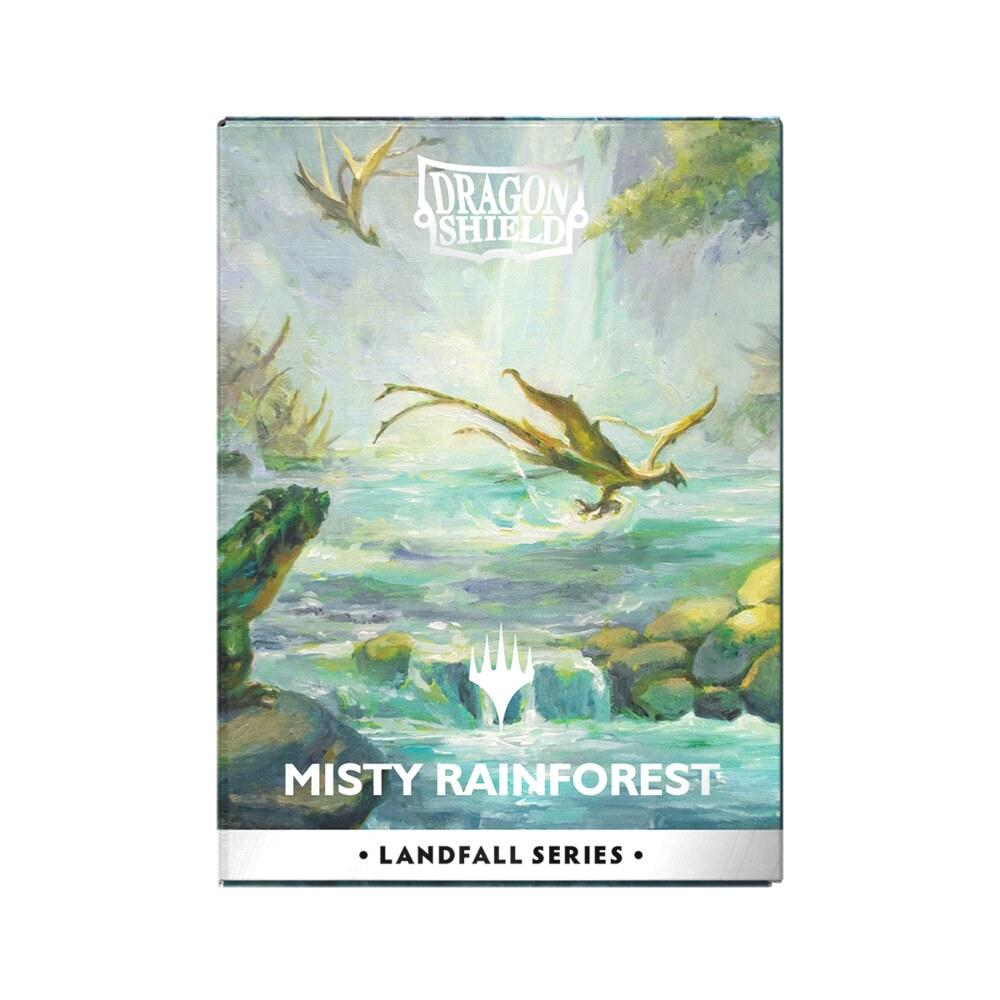 Dragon Shield - Matte Dual Art Sleeves - Landfall Series - Misty Rainforest (100)
